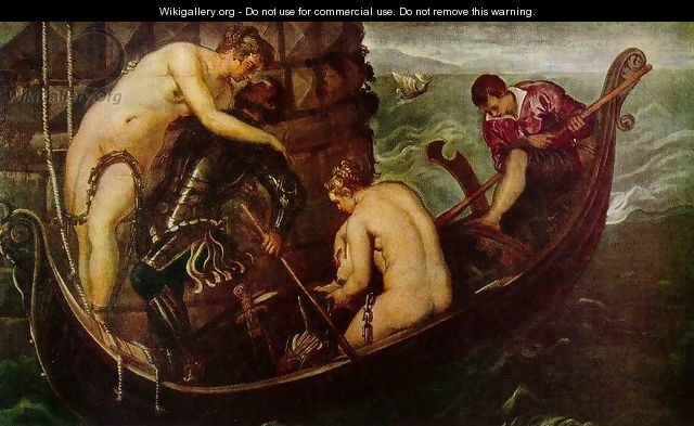 The Deliverance of Arsinoe c. 1560 - Jacopo Tintoretto (Robusti)