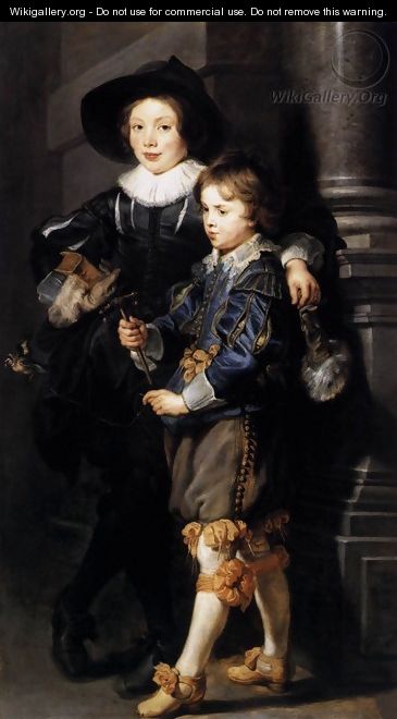 Albert and Nicolaas Rubens 1626-27 - Peter Paul Rubens
