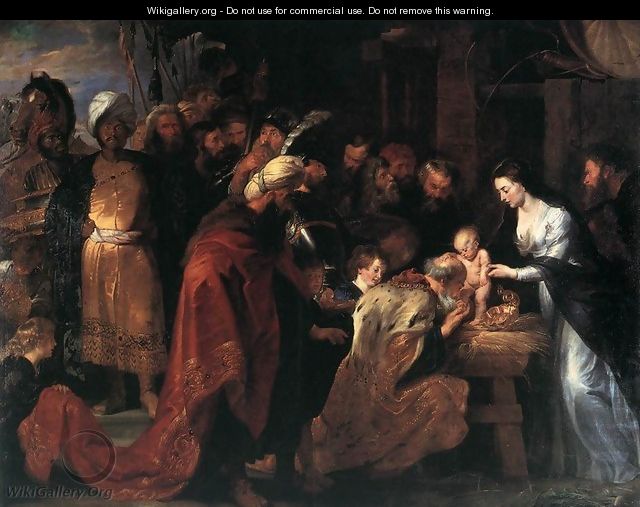 Adoration of the Magi 1618-19 - Peter Paul Rubens