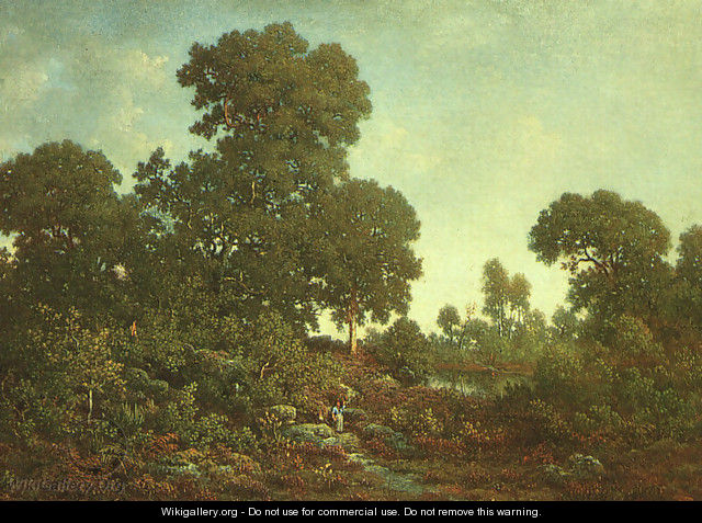 Springtime 1860 - Theodore Rousseau