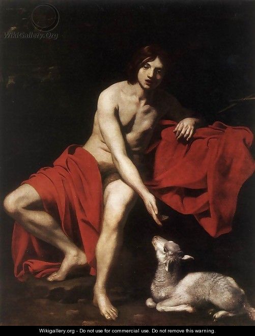 St John the Baptist 1610s - Niccolo Renieri (see Regnier, Nicolas)
