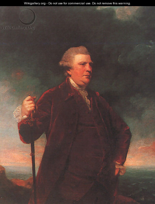 Portrait of Admiral Viscount Keppel 1780 - Sir Joshua Reynolds