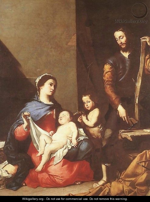 The Holy Family 1639 - Jusepe de Ribera