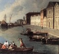 View of the Giudecca Canal (detail) 1730s - Johann Richter