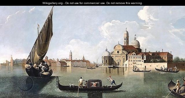 View of San Michele, Venice - Johann Richter