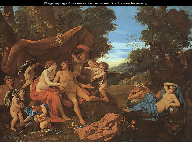 Mars and Venus 1627-29 - Nicolas Poussin