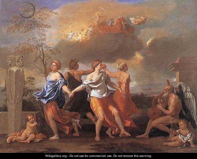 Dance to the Music of Time c. 1638 - Nicolas Poussin