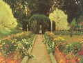 Garden in Aranjuez 1908 - Santiago Rusinol i Prats