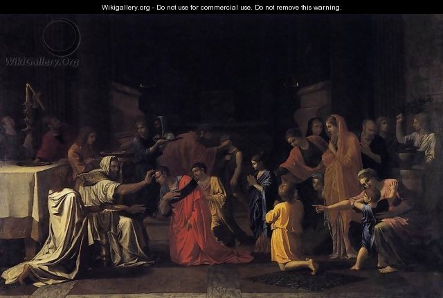 The Seven Sacraments- Confirmation 1645 - Nicolas Poussin