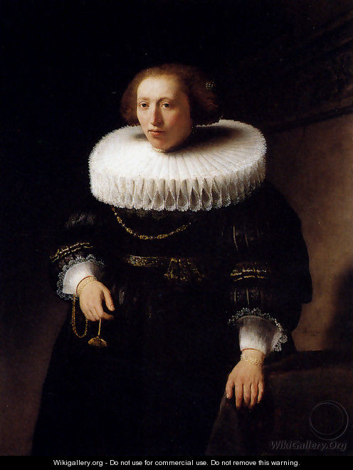 Portrait Of A Woman - Rembrandt Van Rijn