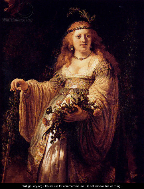 Flora - Rembrandt Van Rijn