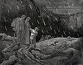 The Inferno, Canto 15, lines 28-29: Sir! Brunetto! And art thou here? - Gustave Dore