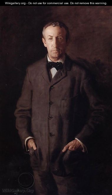 Portrait of William B. Kurtz - Thomas Cowperthwait Eakins