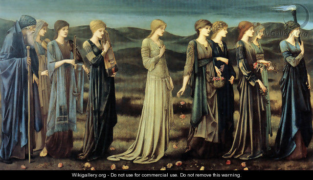The Wedding of Psyche - Sir Edward Coley Burne-Jones