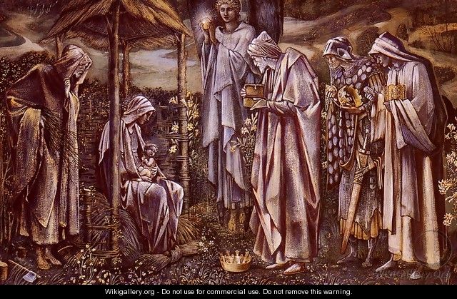 The Star Of Bethlehem - Sir Edward Coley Burne-Jones