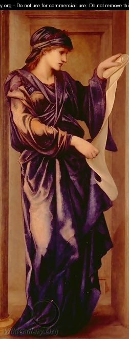 A Sibyl (or The Cumaean Sibyl) - Sir Edward Coley Burne-Jones