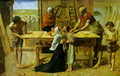 Christ in the House of His Parents (or The Carpenter's Shop) - Sir John Everett Millais