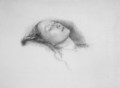 Elizabeth Siddal: study for Ophelia - Sir John Everett Millais