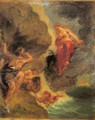 Winter -- Juno and Aeolus - Eugene Delacroix