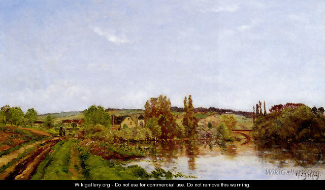 Walking Along The River - Hippolyte Camille Delpy