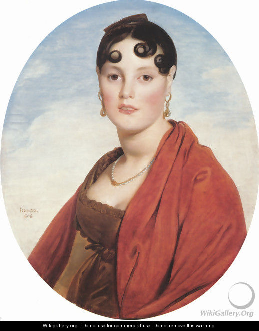 Madame Aymon, known as La Belle Zélie - Jean Auguste Dominique Ingres
