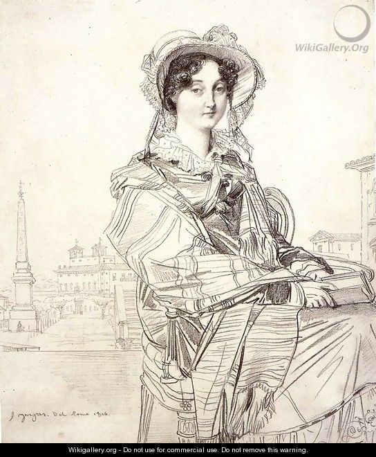 Mrs Charles Badham - Jean Auguste Dominique Ingres