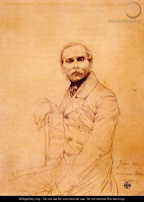 Franz Adolf von Stuerler - Jean Auguste Dominique Ingres