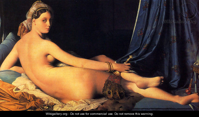 The Grande Odalisque - Jean Auguste Dominique Ingres