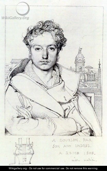 Victor Dourlen - Jean Auguste Dominique Ingres