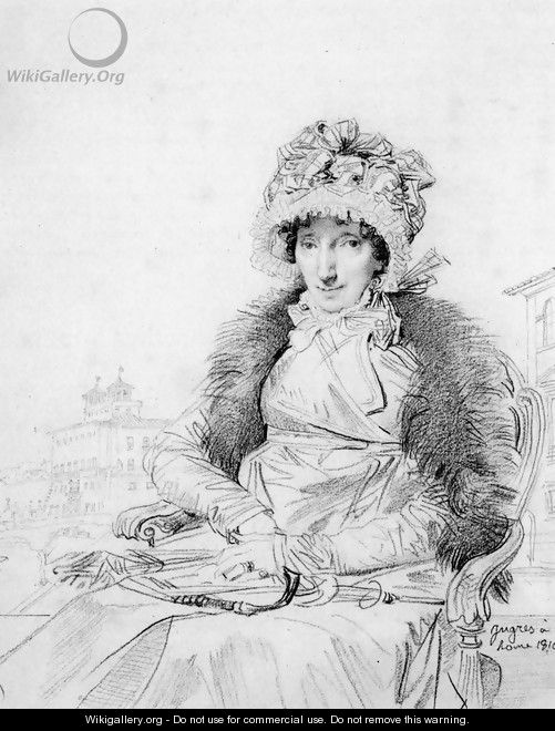 Mrs John Mackie, born Dorothea Sophia de Champs - Jean Auguste Dominique Ingres