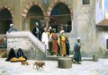 Leaving the Mosque - Jean-Léon Gérôme