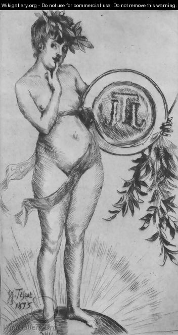 Premier frontispiece (avec le monogramme) (First Frontispiece (with the Monogram)) - James Jacques Joseph Tissot