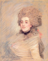 Portrait of an Actress in Eighteenth Century Dress - James Jacques Joseph Tissot