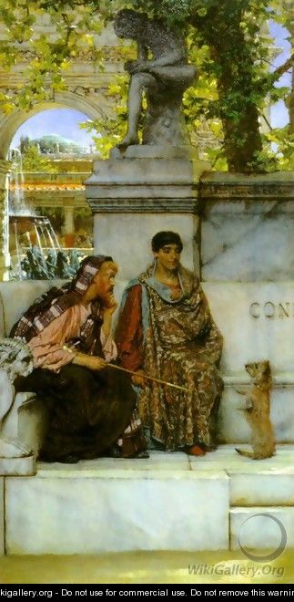 In the Time of Constantine - Sir Lawrence Alma-Tadema