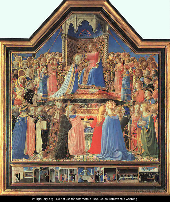 Coronation of the Virgin - Angelico Fra