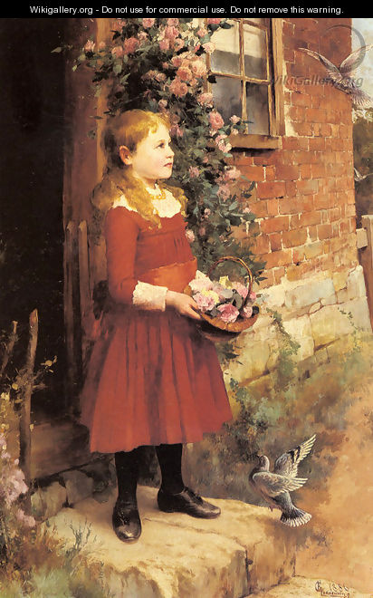 The Youngest Daughter of J.S. Gabriel - Alfred Glendening