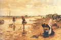 A day at the seaside - Alfred Glendening