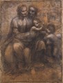 Madonna and Child with St Anne and the Young St John - Leonardo Da Vinci