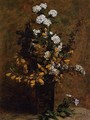 Broom and Other Spring Flowers in a Vase - Ignace Henri Jean Fantin-Latour