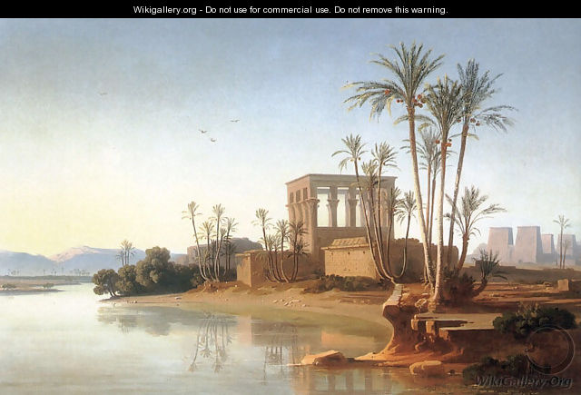 The Ruins at Philae, Egypt - Johann Jakob Frey