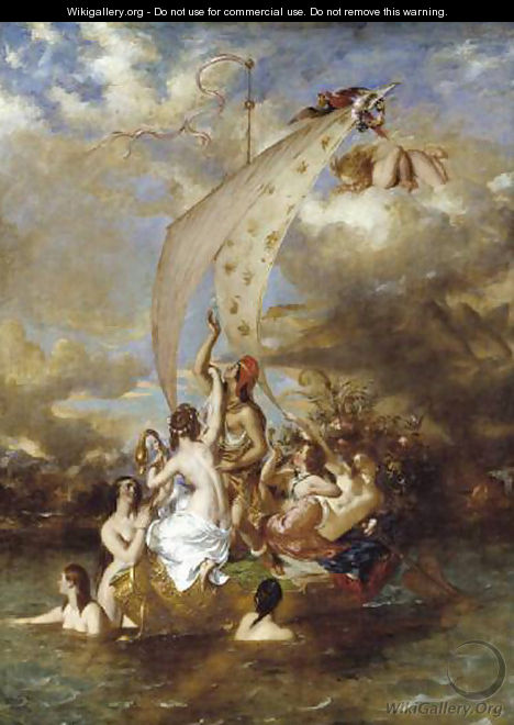 Youth at the Prow, Pleasure at the Helm - William Etty