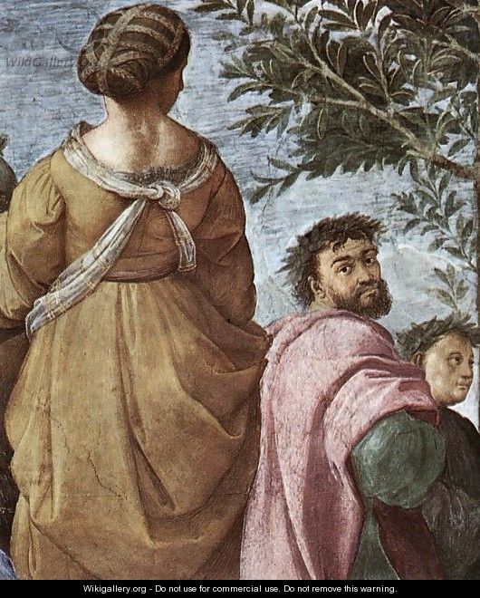 The Parnassus [detail: 6] - Raphael