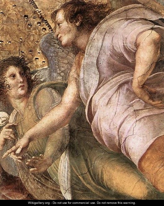 Disputation of the Holy Sacrament (La Disputa) [detail: 6] - Raphael