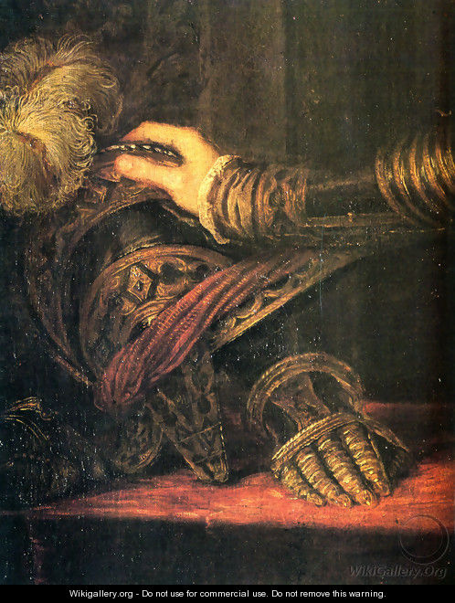 Philipp II, as Prince [detail: 1] - Tiziano Vecellio (Titian)