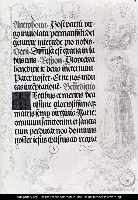 Pages Of Marginal Drawings For Emperor Maximilian