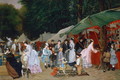 At The Fair,1877 - Camille-Leopold Cabaillot-Lasalle