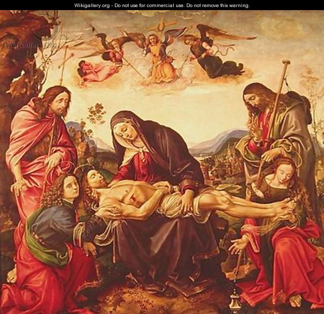 The Lamentation of Christ - Raphaello del Garbo Capponi