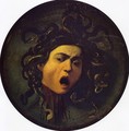 Medusa, painted on a leather jousting shield, c.1596-98 - Caravaggio