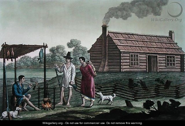 Osage settlement near Missouri River, from 