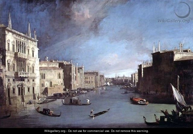 View on the Grand Canal, 1729 - (Giovanni Antonio Canal) Canaletto